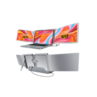 Extensor De Tela Para Laptop -Monitor De Ultrafino 14 " 1080P FHD IPS Plug and Play Portátil