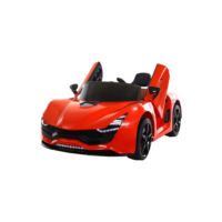 Carrinho Eletrico Infantil  Porta Gaivota Super Luxo 12v  Vermelho