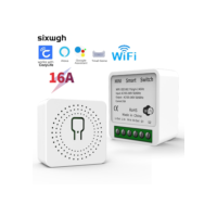 Mini Interruptor Inteligente WIFI Funciona Com Controle De Voz Alexa Google Home