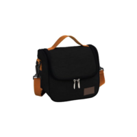 Bolsa Térmica Lancheira Para Marmita Trabalho Academia Escola e Passeios Lancheira Escolar Com Alça (Preto)