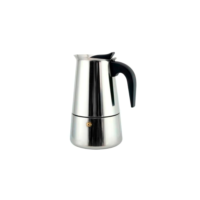 Cafeteira Italiana Expresso 200ml em Inox Para 4 Xícaras