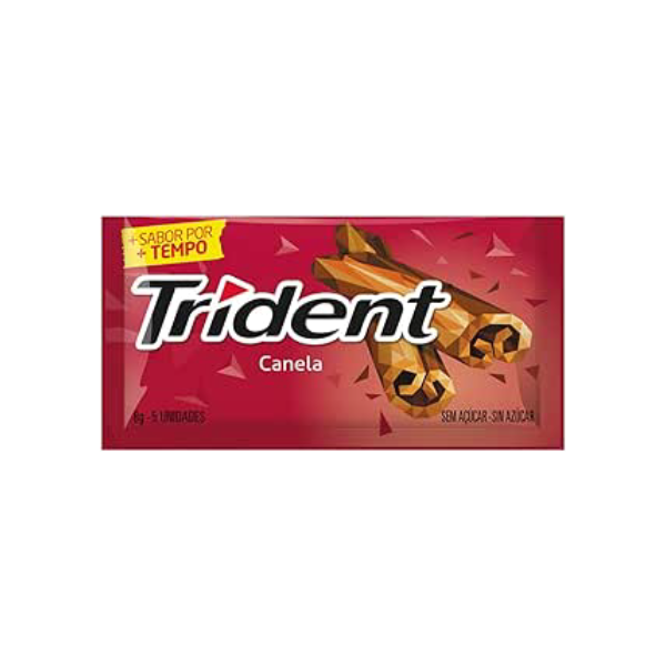 Chiclete Trident Canela 8gr C/21 - Adams