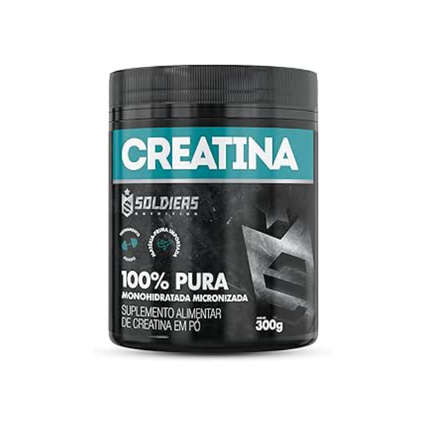 Soldiers Nutrition Creatina Monohidratada Pote 300g