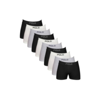 Kit 10 Cueca Boxer Algodão Cotton Box Masculina Premium - V1 Cor:Sortido;Tamanho:G