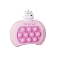 PopIt Eletrônico Fidget Brinquedo Bolhas Relante Anti Stress Infantil Crianças Adulto Toy Diversão Sensorial com Luzes e Sons Brinquedo de Apertar (Unicórnio)