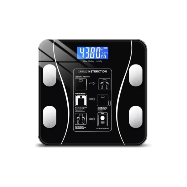 Balança Bioimpedancia Digital Bluetooth  Corporal até 180kg Resultado Pelo Celular