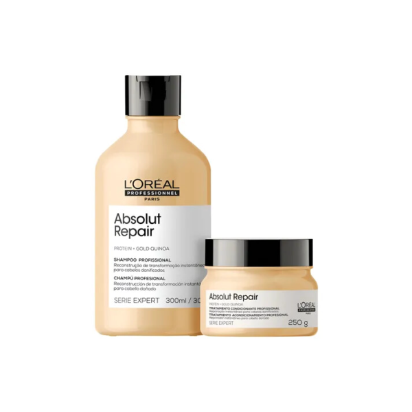 Kit L'oréal Professionnel Quinoa + Protein (2 Produtos) Blz