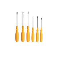 Kit Chave Fenda e Phillips Isolada 6 Peças, Cabo Ergonômico, Reforçado e Antiderrapante Uso Semi - Profissional