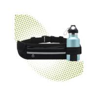 Pochete Porta Garrafa Agua Esportiva Corrida Slim Impermeável Porta Celular Caminhada Corrida Academia