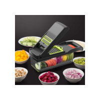 Profissional Multiuso Cozinha Slicer Aço Inox 14 em 1 Fatiador Cortador Ralador De Legumes Verduras Frutas Alimentos