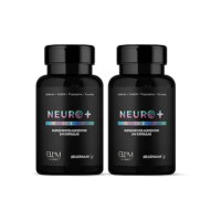 Neuro+ 120 Capsulas ELLYM NUTRITION Nootropicos Multivitaminico Foco Cafeina Magnesio Triptofano Taurina B12 Tirosina