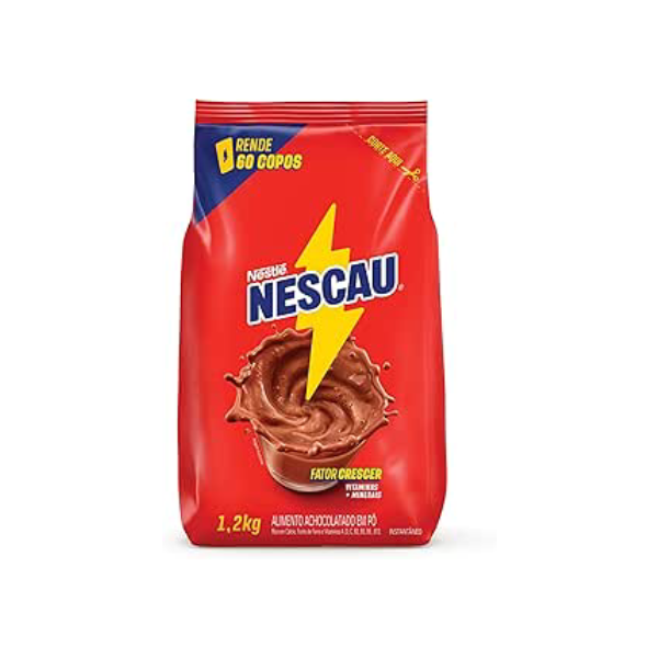 Nescau Achocolatado Em Pó Nescau 1 2Kg