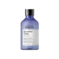 L'Oréal Professionnel Shampoo Blondifier Gloss, Para Cabelos Loiros e Descoloridos, Neutraliza Tons Amarelados, Proporciona Maciez e Nutrição, 300ml