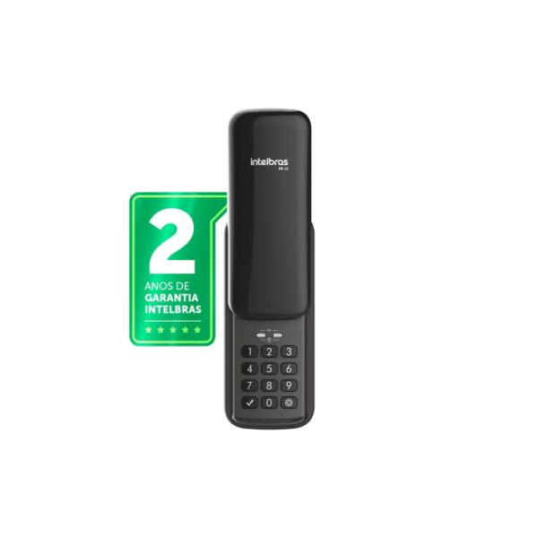 Fechadura Digital Para Uso Interno e Externo FR 10 Preto Intelbras