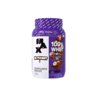 100% Whey Max Titanium X Dr. Peanut 900g Sabor Avelã