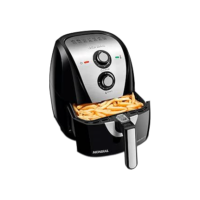 Fritadeira Sem Óleo Air Fryer 5,5L, Mondial, Preto/Inox, 1900W, 110V - AF-55 I
