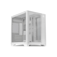 Gabinete Gamer Mancer Cv100, Mid-tower, Lat De Vidro, Branco