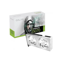 Galax RTX 5070 1-Click OC White, Placa de Vídeo, 12GB GDDR7, Sistema de Refrigeração Avançado