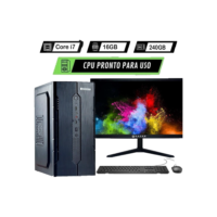 Computador Completo I7 + 16gb Memória + 240gb Ssd Monitor 19