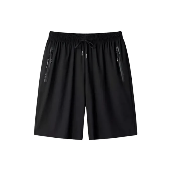 Short Masculino Bermuda Praia 2 Bolsos Zíper Secagem Rápida