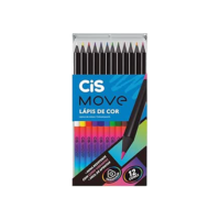 CIS Lápis de cor Move 12 cores