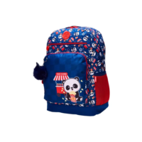 Mochila Escolar Juvenil Xeryus College Panda Pipoca