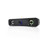 Caixa De Som Soundbar Subwoofer Speaker Bass Led Aux P2 Usb