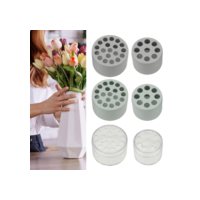 Porta Haste Espiral Para Arranjo De Flores Em Ikebana Bouquet Floral Acessório