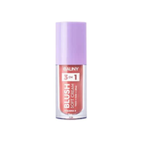 Bauny Blush Líquido Soft Cream 3 em 1 Sunny 5g