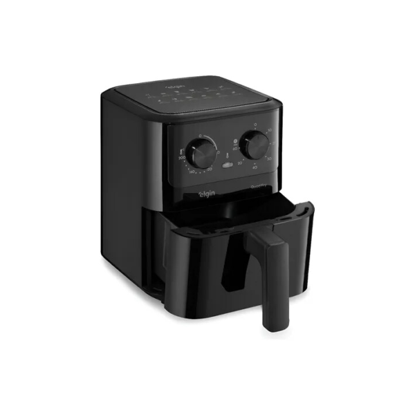 Fritadeira Elétrica Air Fryer Quad Fry Elgin 4,2 L, 1400w Preto