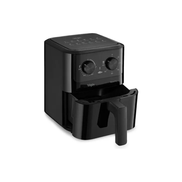 Fritadeira Elétrica Air Fryer Quad Fry Elgin 4,2 L, 1400w Preto