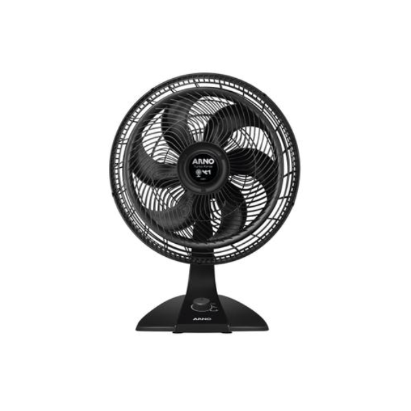 Ventilador de mesa 2 em 1 Arno 40cm VF42 Turbo Force Preto 220v