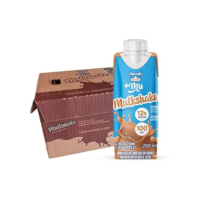 +Mu Mulkshake Bebida Proteica Sabor Coco com Caramelo - Pack 12 unidades 250 mL