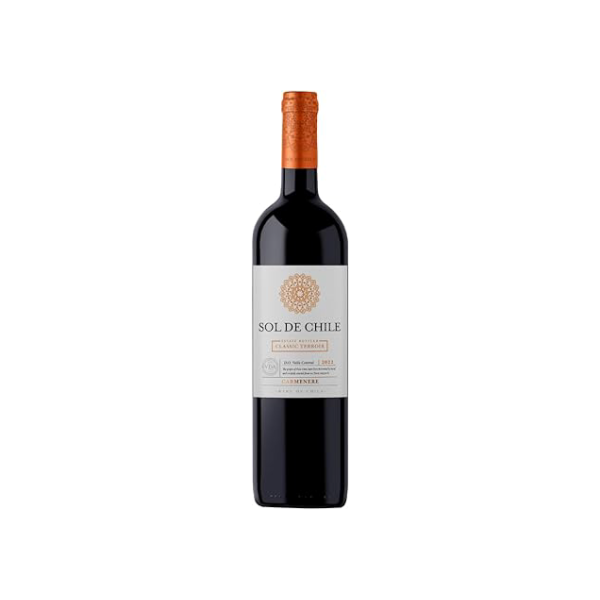 Vinho Tinto Chileno Sol de Chile Varietal Carmenere 750ml