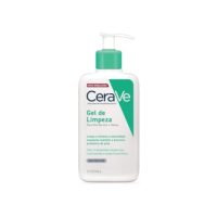 CeraVe, Gel de Limpeza Facial para pele oleosa, com Ácido Hialurônico e Niacinamida