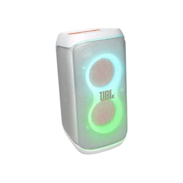 JBL, Caixa de Som, PartyBox Club 120, Bluetooth, Show de Luzes, À Prova de Respingos - 160W RMS Branca