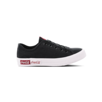 Tênis Coca-Cola Shoes, Blend Basic, Unisex, Preto, 34