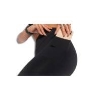 Calça legging fitness com bolso academia crossfit beach tennis