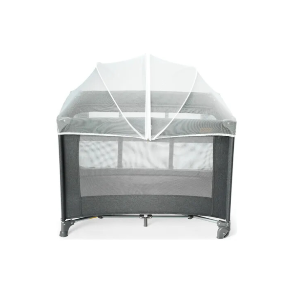 Berço Portátil Infantil Cercado 0-15kg Grafite Lazy Maxibaby