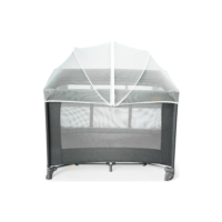 Berço Portátil Infantil Cercado 0-15kg Grafite Lazy Maxibaby