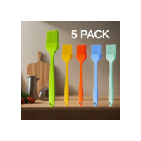 5/3/2/1 pçs escova de cozinha de silicone alinhavo escova de pastelaria cozinhar oilbrush para molho manteiga marinada escovas de alimentos churrasqueira baster