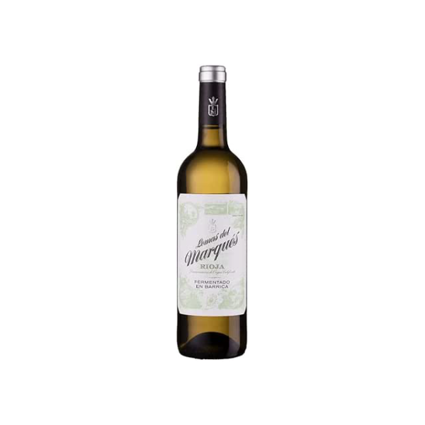 Criadores de Rioja Vinho Branco Espanhol Lomas Del Marqués Fermentado Em Barrica 2018 750Ml