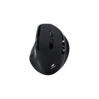 C3Tech Mouse sem fio Preto M-W120BK - formato ergonomico projetado para oferecer conforto, com 6Botoes, ate 1600DPI ajustavel, WIFI