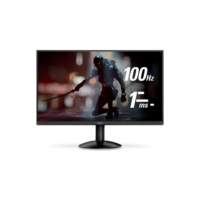Monitor Aoc 23,8 Led Full-hd, 100hz, 1ms, Vesa - 24b30hm2 Cor Preto 127/220V