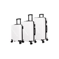 Conjunto 3 Malas De Viagem Swiss Move Branca Sparta
