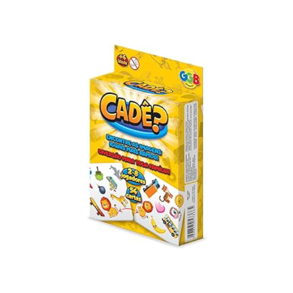 GGB Plast Jogo de Cartas Educativo Cade 56 Cards