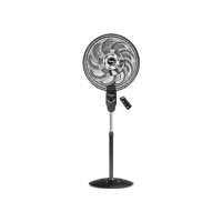 Ventilador de Coluna Mallory Max Control Com Controle Remoto 140W, Silencioso, Com Hélice de15 pás, Grade Especial em Sistema TS, Máxima Vazão e Mínimo Ruído - PR-GR - 127V