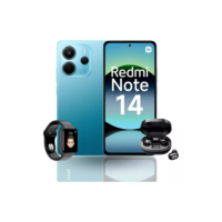 Fone + Relógio + Xiaomi Redmi Note 14 256gb 8gb Ram 2025