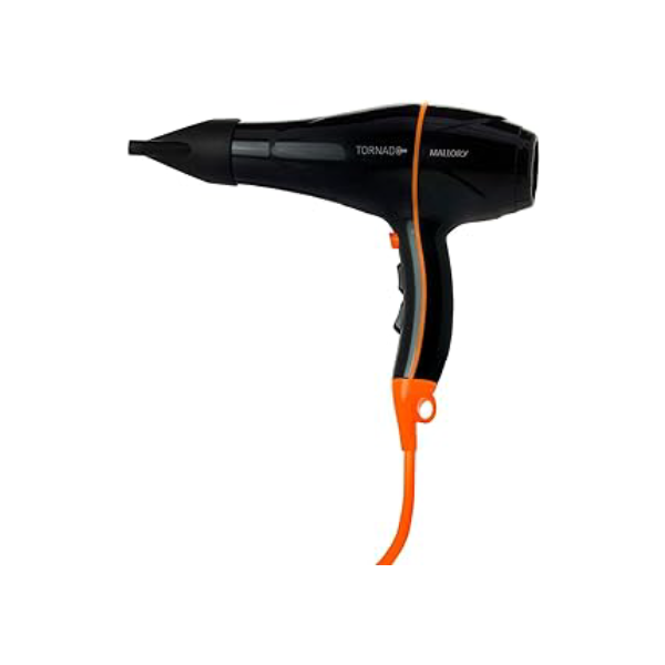 Secador de Cabelo Profissional Mallory Tornado 127v Preto