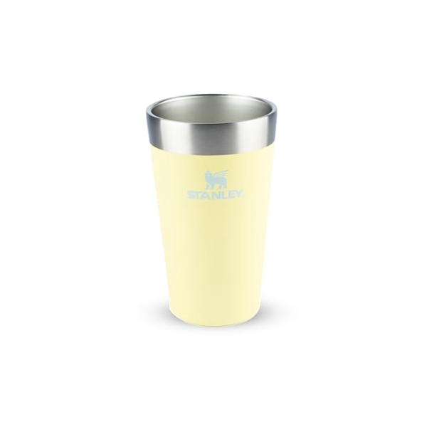 Stanley - Copo de cerveja isolado, copo empilhável Stay Chill de 473 ml, para bebidas quentes ou frias, Pomelo